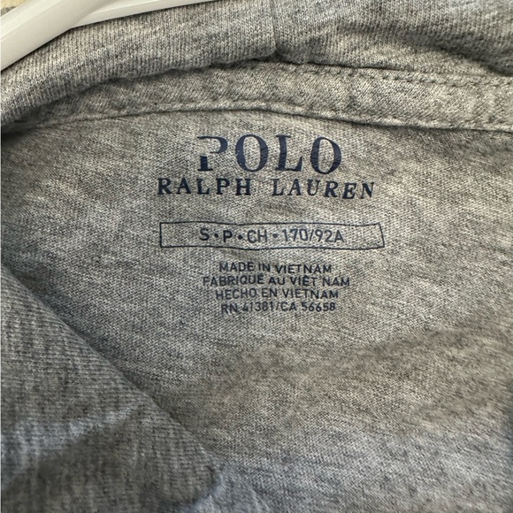 Polo Ralph Lauren Cotton Jersey Long-Sleeve Hoodie small grey - Picture 4 of 4